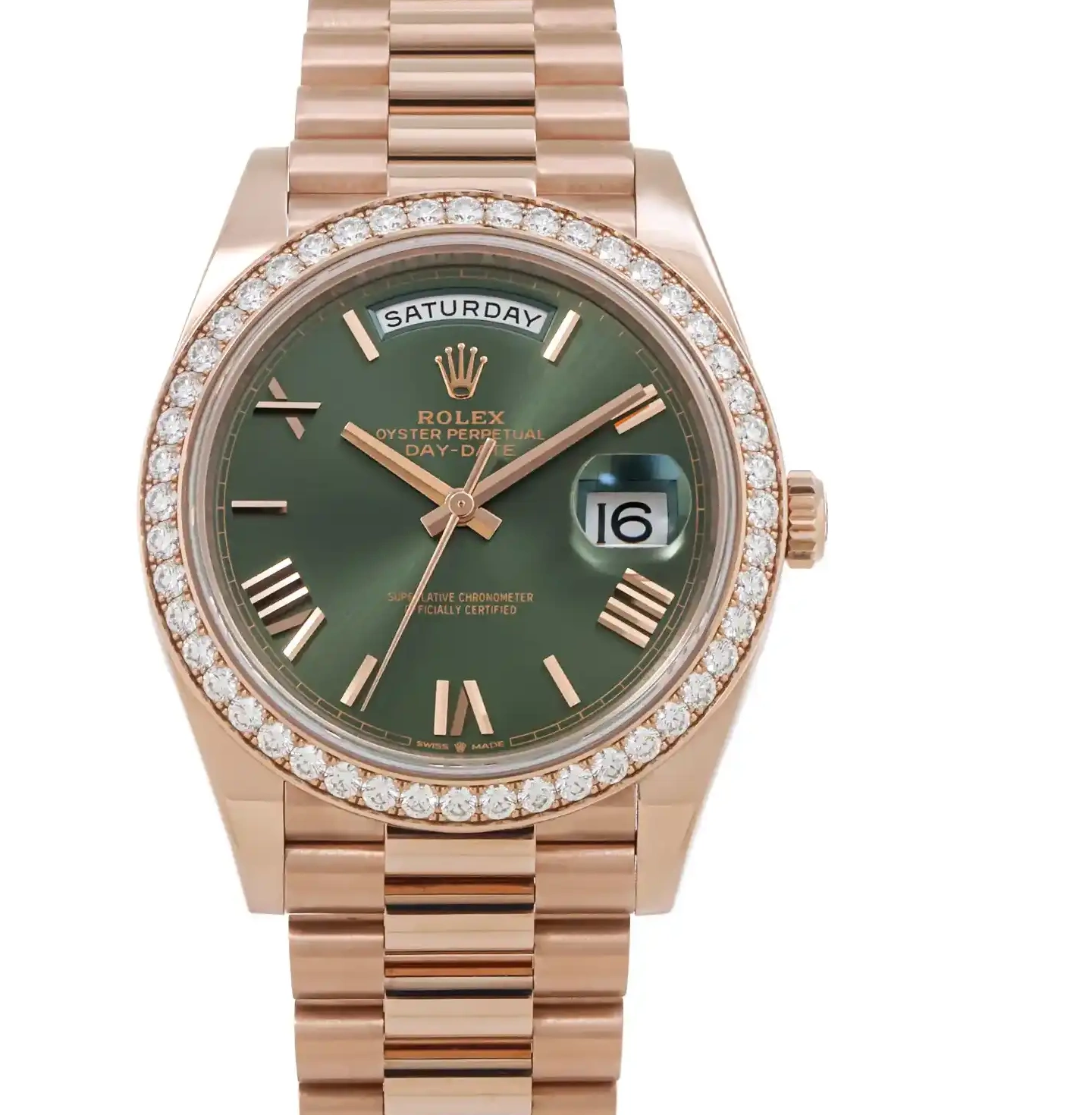 Prestigious Jewelers Day-Date Rolex 228345RBR Rolex 0514